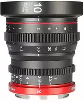 Objektyvas - Meike MK 10mm T2.2 Cine objektyvas, 15 elementų, rankinis fokusavimas