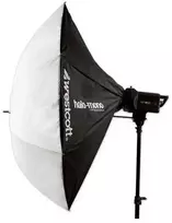 Apšvietimo įranga - Westcott Halo Mono Round 54" Softbox Sidabrinis