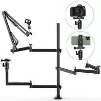 Stovas - Ulanzi UURig Table Top Live Broadcast Stand Adjustable Height Juodas