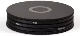 Filtras - Urth 95mm ND filtro rinkinys (ND8, ND64, ND1000, Vokietijos stiklas)