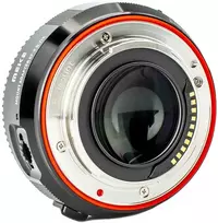 Objektyvas Adapteris - Meike EFTE 0.71X Speedbooster objektyvo tvirtinimo adapteris (Sony E, EF objektyvo palaikymas)