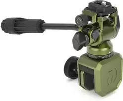 Kameros tvirtinimas - 3 Legged Thing Window Mount Trinity Kit, pan/tilt head, 3/8" thread, Moss
