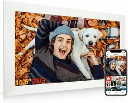 15.6" FHD IPS skaitmeninis nuotraukų rėmelis 32GB
