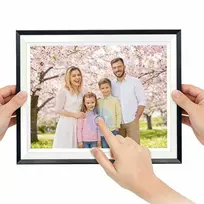 HD IPS skaitmeninis nuotraukų rėmelis su jutikliniu ekranu