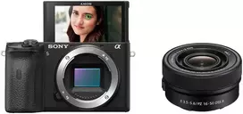 Sony A6600 + 16-50mm OSS II (Juodas) | (SELP16502) | (ILCE-6600/B) | (α6600) | (Alpha 6600)