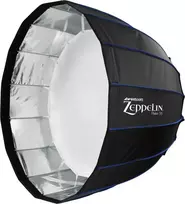 Apšvietimo modifikatorius - Westcott Zeppelin Para 35 (strobe softbox, 88.9cm, sidabrinis)