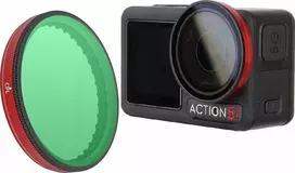 SunnyLife Filtras Cpl Kołowy Polaryzacyjny Mc Do Kamery Dji Osmo Action 5 Pro / 5pro / 4 / 3 / Fi904