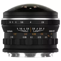 Žuvies akies (fisheye) objektyvas - AstrHori MF 6 mm f/2.8 Circular Fisheye Lens for Nikon Z