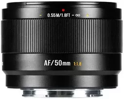 Nikkor Kameros Objektyvas - 7Artisans AF 50mm F1.8 Sony E APS-C Juodas