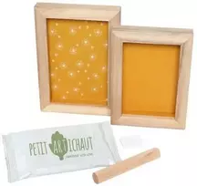 Home Styling Collection „Petit Artichaut“ dviejų panelių paveikslas ir nuotraukų rėmelis – gėlės