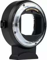 Adapteris - Viltrox EF L Automatinio Fokusavimo Objektyvo Montavimo Adapteris Canon EF/EF-S Objektyvams, Type C Atnaujinimo Prievadas, Juodas