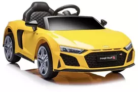 Audi R8 Lift A300 akumuliatoriaus automobilio LED žibintai su nuotolinio valdymo pulteliu, geltoni