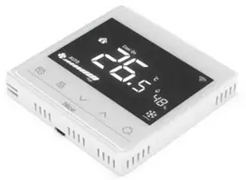 „Nice Warm-Control Baltas“ grindinio šildymo termostatas