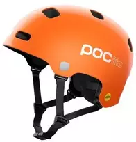 Dviratininko šalmas dziecięcy POC POCito Crane Mips - fluorescent oranžinis