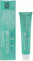 Intercosmo Nutrilux Macadamia Oil Permanent Hair Dye 3.84 Dark Oak, 60 ml