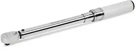 Snap On 3/8" kvadrato reguliuojamas „click“ tipo dinamometrinis raktas su lanksčia galvute (5–75 ft-lb) QD2R75A