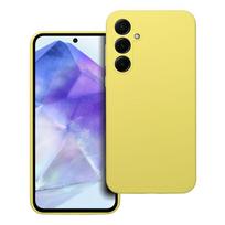 SILICONE Case 2mm for SAMSUNG A55 5G, lemon yellow