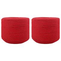 Virvė 2 pcs Raudona Medvilnė