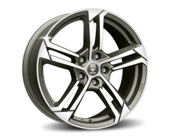 REDS Twist Graphite Matt Polished R17 5x114.30 ET32 CB72.30 J7.0