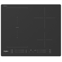 Whirlpool WF S7560NE BM | Hob | Induction | 4 burners/cooking zones | Electronic | Black | Timer