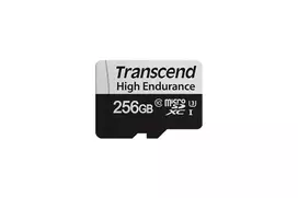 "CARD microSD Card 256GB Transcend SDXC USD350V w/adapter"