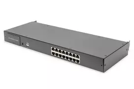 DIGITUS modulinis 16 prievadų KVM komutatorius (Cat 5)