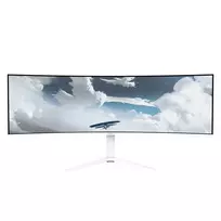 Arozzi Nova 49” Curved kompiuterio monitorius 124,5 cm (49") 5120 x 1440 pikseliai Dual QHD LED Balta