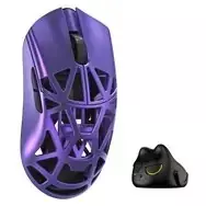 WLMOUSE Beast X Mini Pro Solid Sides Gaming Maus, Omron Optical Switches - lila
