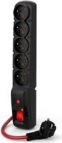Acar Surge protector F5 Power 5m 16A (5 sockets) black