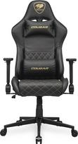 Cougar Armor One V2 Gold Gaming Chair, Black