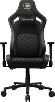 Cougar CGR-DFF-GLB PC gaming chair Upholstered padded seat Black, Gold