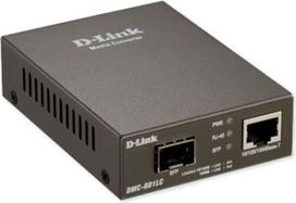D-Link | 1000BaseT to SFP Standalone Media Converter | DMC-G01LC | Gigabit SFP port | 10/100/1000Mbps port