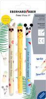 Faber-Castell - EFA Gel roller Erase It Animal - 3 on Summer - BC (582184)