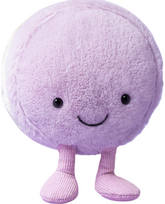 Pliušinis žaislas desertas macaron JELLYCAT Amuseables May Macaron, levandų