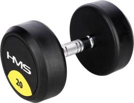 HMS Rubberised dumbbell 20kg HMS HG PRO 20