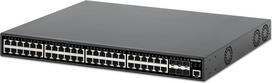 Intellinet 48-Port Gigabit Ethernet PoE+ Layer 2+ Managed Switch with Six 10G SFP+ Uplinks IEEE 802.3at/af (PoE+/PoE) Compliant, 450 W PoE Power Budget, Layer 2+/Layer 3 Lite, 6 x 10G SFP+ Open