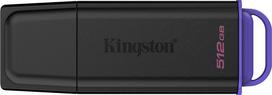 Kingston Technology DataTraveler 512GB Portable USB 3.2 Gen 1 Exodia Black/Purple