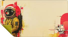 No Name HATOR Tonn EVO 3XL Astronaut Gaming mouse pad Multicolor