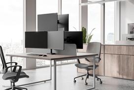 No Name Neomounts DS60-600BL2-1 Triple monitor arm 10-32"