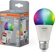 Osram LEMPUTĖ LED WIFI A60 E27 9W 806LM RGBW