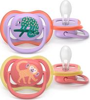 Philips Avent - Ultra air soother, 18m+, red/purple