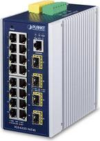 Planet IGS-6325-16T4S network switch Managed L3 Gigabit Ethernet (10/100/1000) Blue, Grey