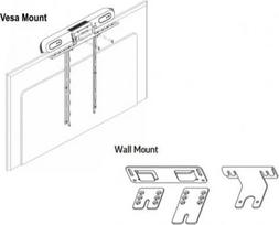 Poly Studio X30/X32/V12 VESA and Wall Mount 875L6AA