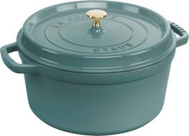 Staub LA COCOTTE Garnek żeliwny okrągły 2.2 ltr, eukaliptusowy