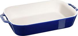 Staub Rectangular Ceramic Platter - 4.5 ltr, Blue