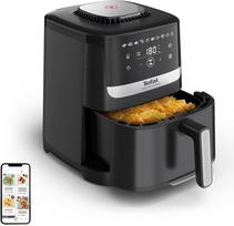 Tefal Easy Fry Silence EY5528E0 fryer Single 5 L Stand-alone Hot air fryer Black, Stainless steel