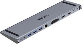 Unitek Stacja dokująca Unitek USB-C z DisplayLink 4K | 4K@30Hz | 5Gbps | PD 100W