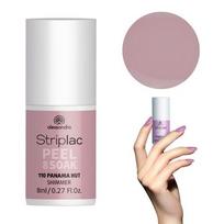 Alessandro Gelinis nagų lakas Alessandro Striplac Peel Or Soak 8ml 8ml, 110 Panama Hut - Shimmer