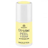 Alessandro Gelinis nagų lakas Alessandro Striplac Peel Or Soak 8ml 8ml, 161 Popcorn Love