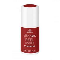 Alessandro Gelinis nagų lakas Alessandro Striplac Peel Or Soak 8ml 8ml, 174 Lipstick Red